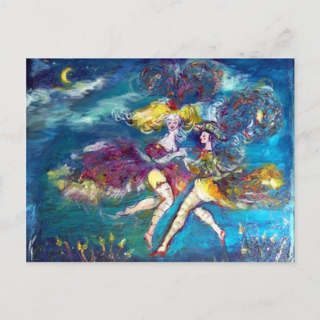 CARTÃO POSTAL DANÇANDO NA NOITE (Frente)