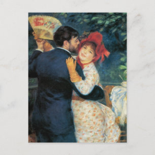 Cartão Postal Dançar na Impressão do País