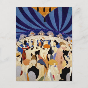 Cartão Postal Dançar numa Banda de Jazz