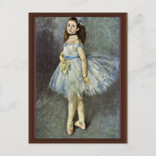 Cartão Postal Dançarina balé De Pierre-Auguste Renoir
