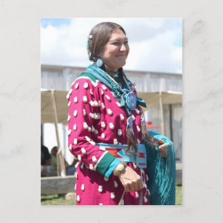 Cartão Postal Dançarina Roxa