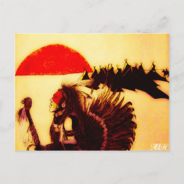 Cartão Postal Dançarino da pradaria