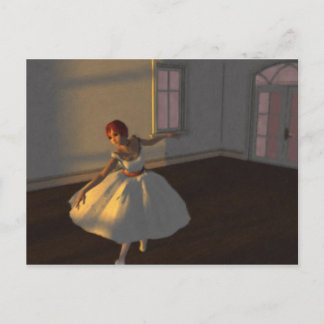 Cartão Postal Dançarino na sala de Excelentes
