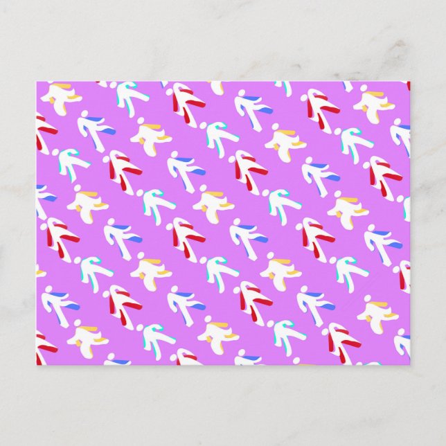 Cartão Postal Dançarinos (Frente)