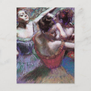 Cartão Postal Dançarinos de Degas