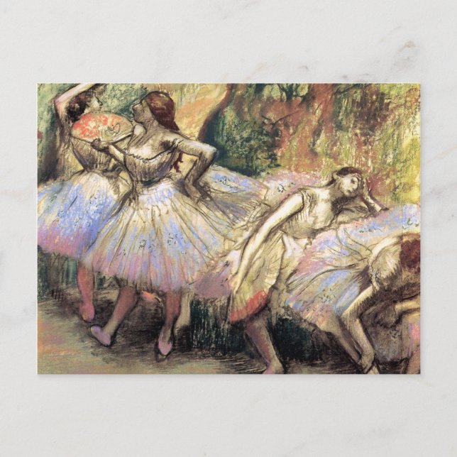 Cartão Postal Dançarinos de Degas (Frente)