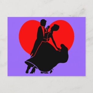 Cartão Postal Dançarinos do coração