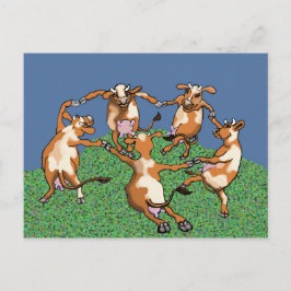 Cartão Postal Dançarinos por Mootisse