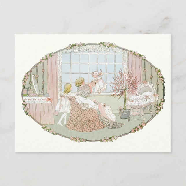 Cartão Postal Dance a Baby Diddy por H. Willebeek Le Mair (Frente)