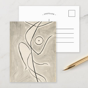 Cartão Postal Dance Abstraction Abraham Walkowitz