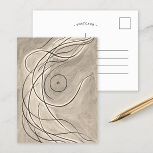 Cartão Postal Dance Abstraction   Abraham Walkowitz