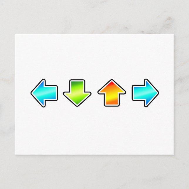 Cartão Postal Dance Dance Revolution (Frente)