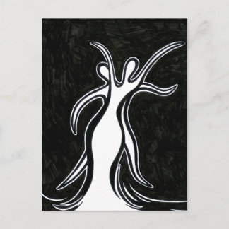 Cartão Postal Dance Duo