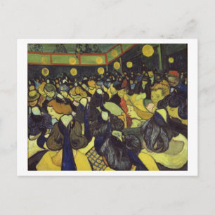 Cartão Postal Dance Hall em Arles Van Gogh Fine Art