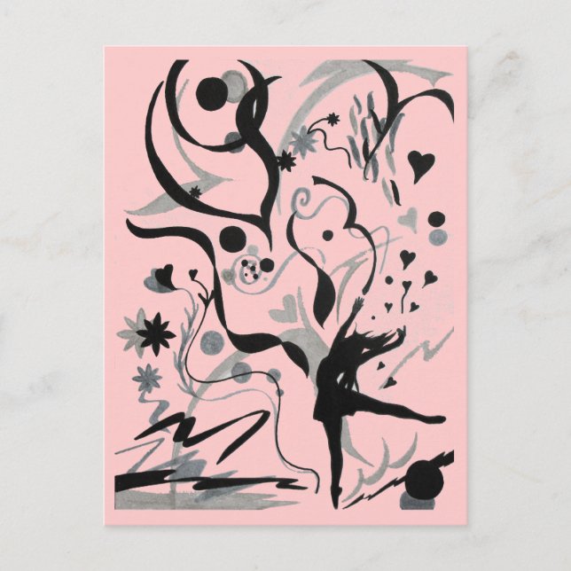 Cartão Postal Dance Louco! (Frente)