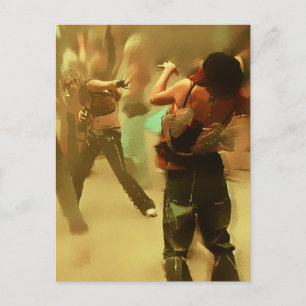 Cartão Postal Dancefloor vislumbra #039