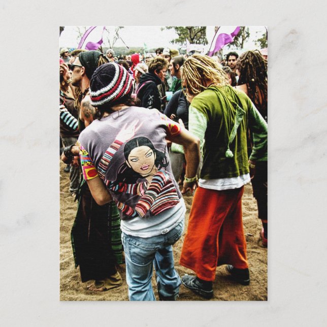 Cartão Postal Dancefloor vislumbra #34 Cartão-postal (Frente)