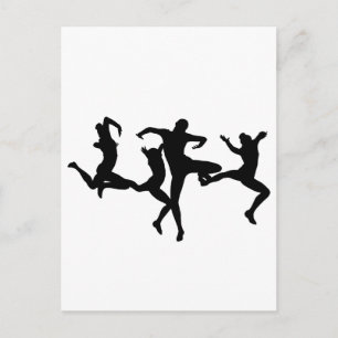 CARTÃO POSTAL DANCERS