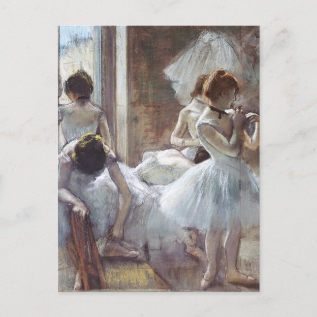 Cartão Postal Dancers Edgar Degas (Frente)