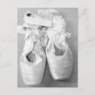 Cartão Postal Dancers En Pointe Fotografia