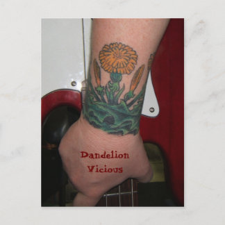 Cartão postal Dandelion Vicious