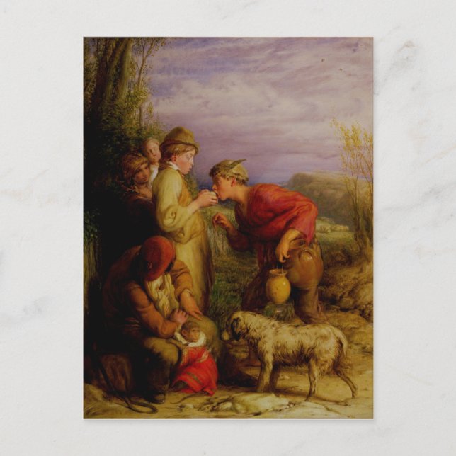 Cartão Postal Dando uma mordida (Frente)