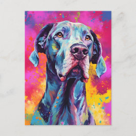 Cartão Postal Dane Grande Colorido