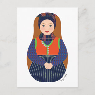 Cartão Postal Dane, Rømø Matryoshka