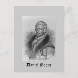 Cartão Postal Daniel Boone