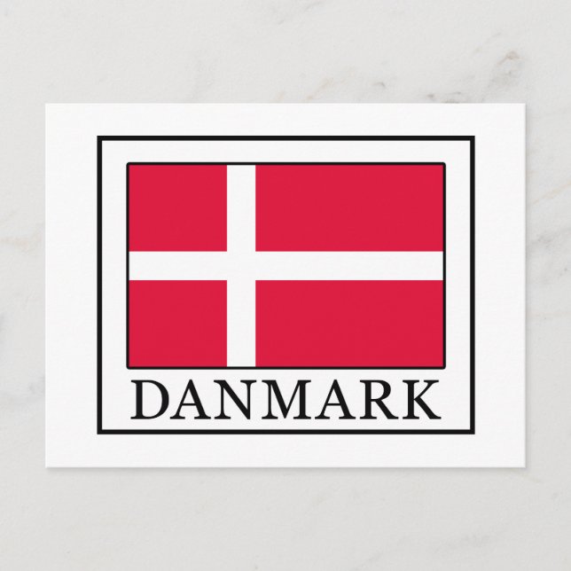 Cartão Postal Danmark (Frente)