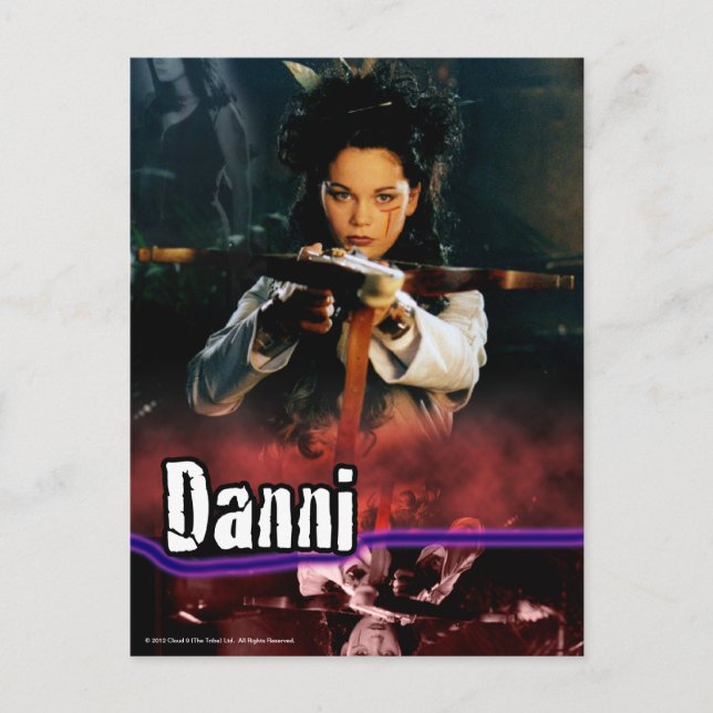 Cartão Postal Danni The Tribe (Frente)