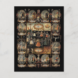 Cartão Postal Danse Macabre