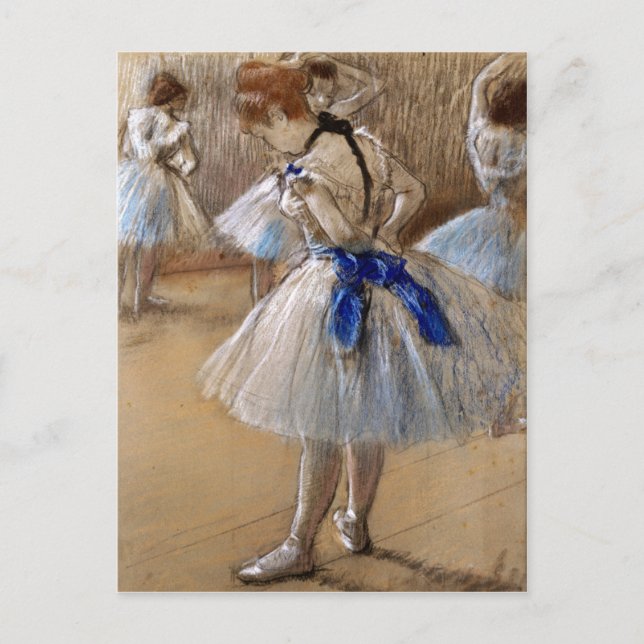 Cartão Postal Danseuse (Dancer), Edgar Degas (Frente)