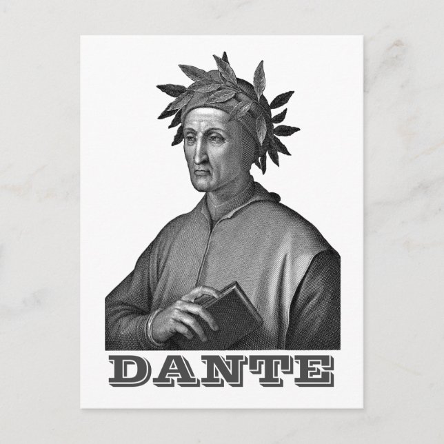 Cartão Postal Dante Alighieri (Frente)