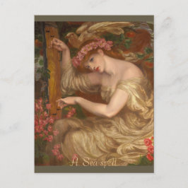 Cartão Postal Dante Gabriel Rossetti, Uma ortografia marítima, 1
