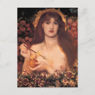 Cartão Postal Dante Gabriel Rossetti - Vênus Verticordia