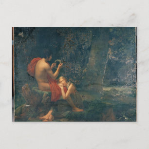 Cartão Postal Daphnis e Chloe, 1824-25