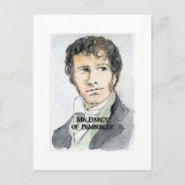 Cartão Postal Darcy de Pemberley