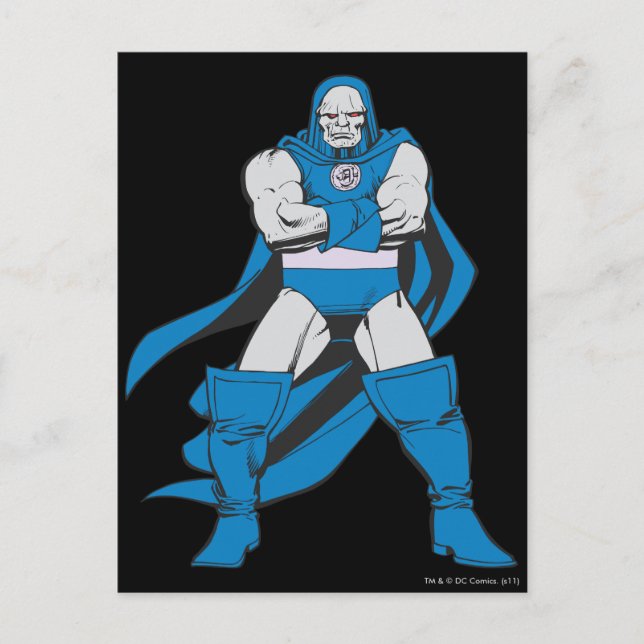 Cartão Postal Darkseid Poses (Frente)