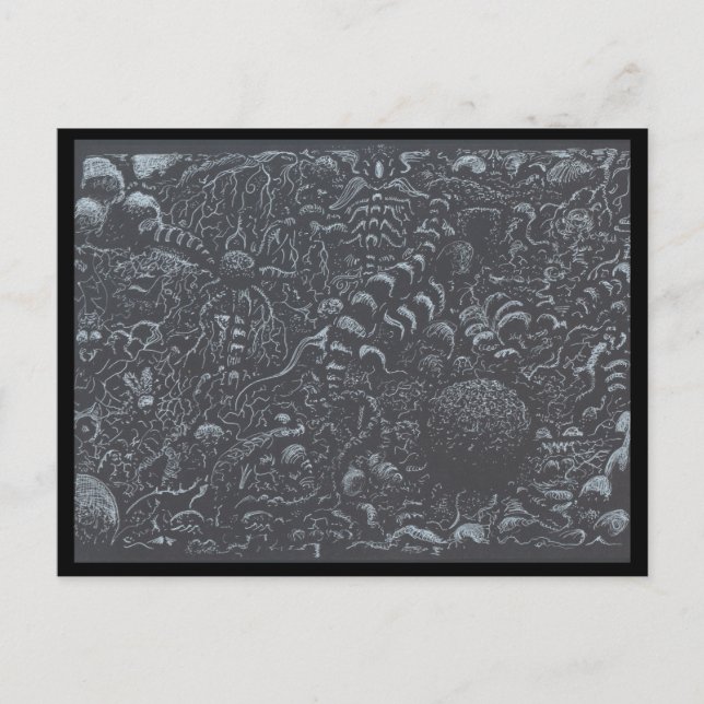 Cartão Postal Darkworld, por Brian Benson (Frente)