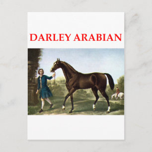 Cartão Postal darley arabian