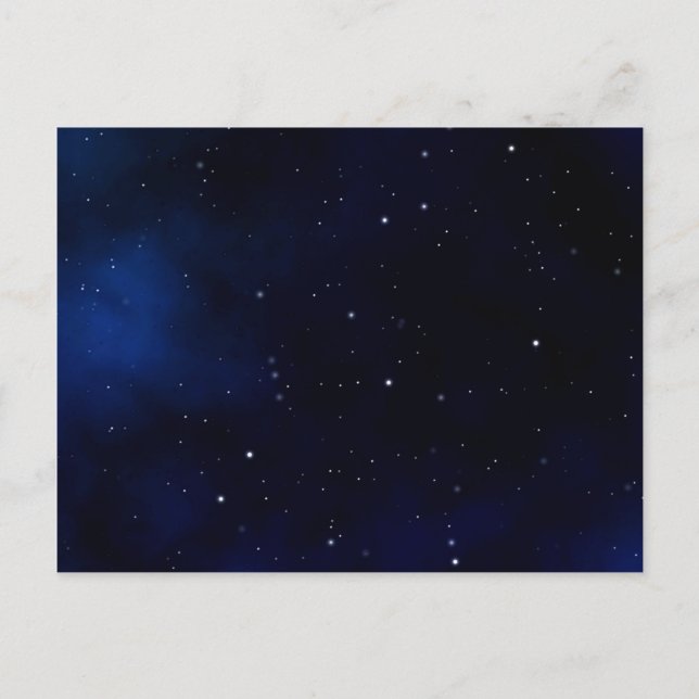 Cartão Postal Darry Starry Night Sky (Frente)