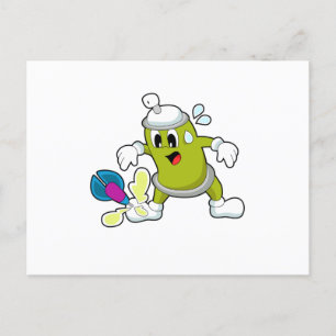 Cartão Postal Dart Dardos Dart, spray de gelo