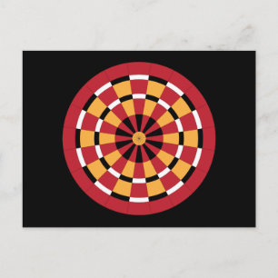 Cartão Postal Dartboard Mod