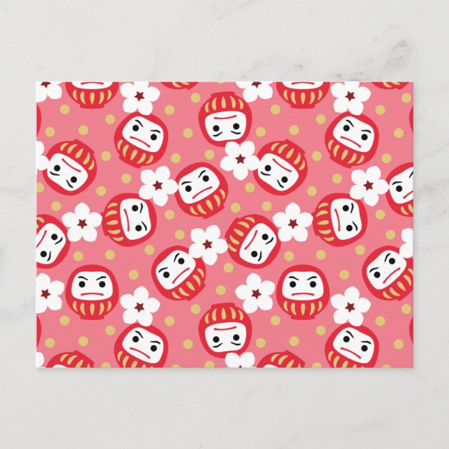 Cartão Postal Daruma (Frente)