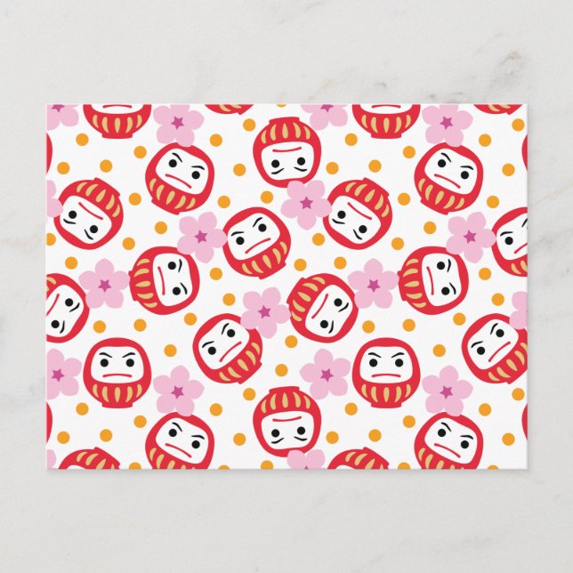 Cartão Postal Daruma (Frente)