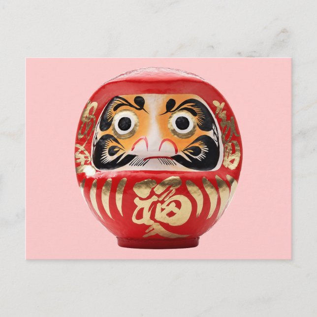 Cartão Postal Daruma Doll (Frente)