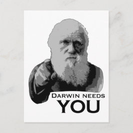 Cartão Postal Darwin precisa-o!