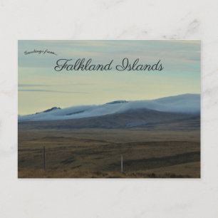 Cartão Postal Darwin Road Falkland Islands