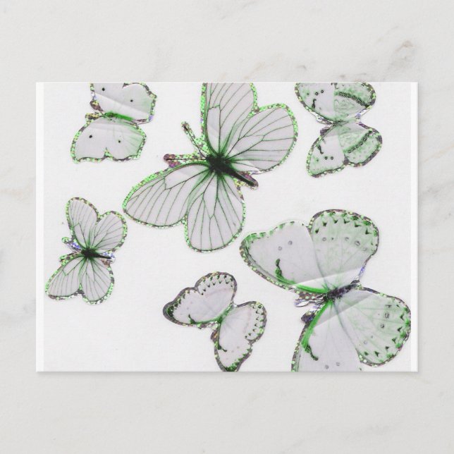 cartão postal das borboletas (Frente)